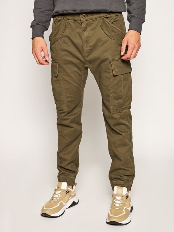 Alpha Industries Alpha Industries Джогъри Airman 188201 Зелен Tapered Fit