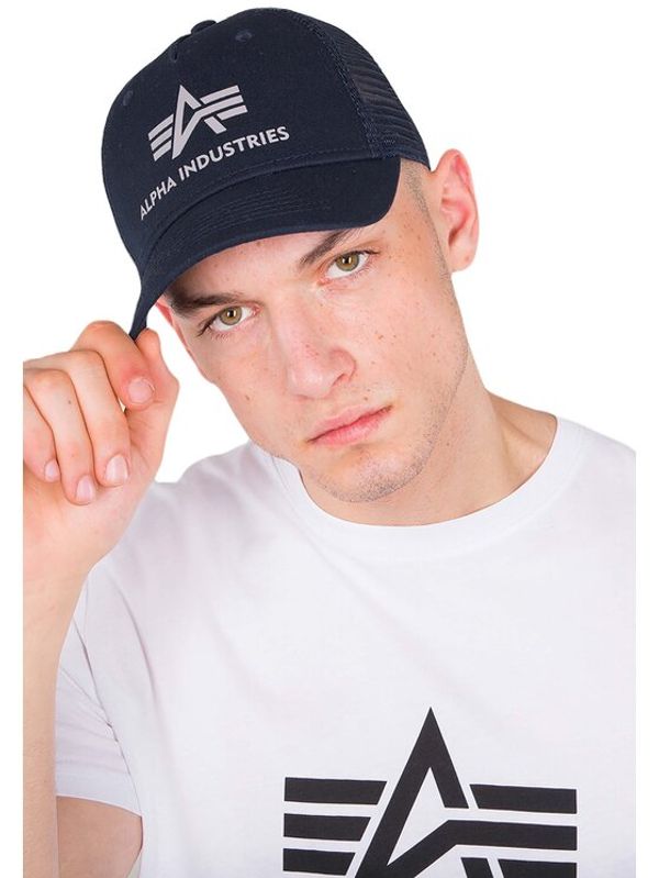 Alpha Industries Alpha Industries Шапка с козирка AI.186902-07 Тъмносин