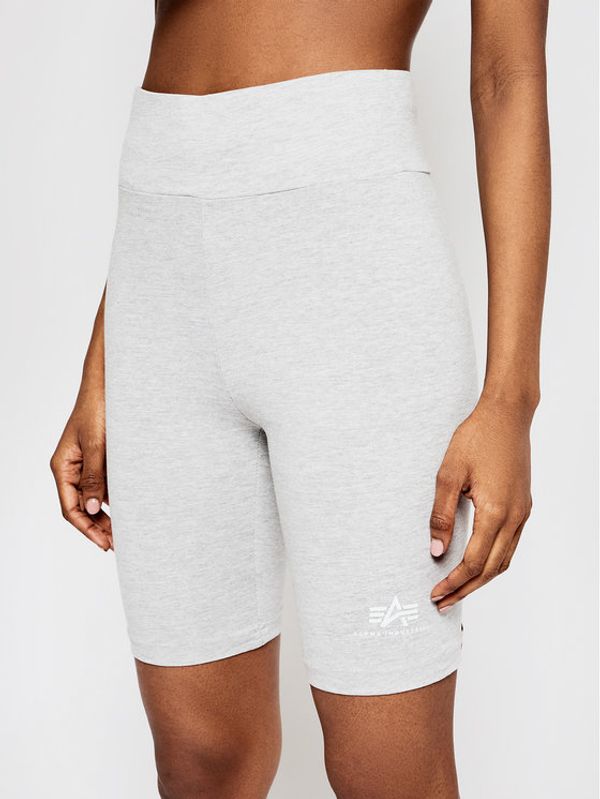 Alpha Industries Alpha Industries Спортни шорти Basic Bike 116052 Сив Slim Fit