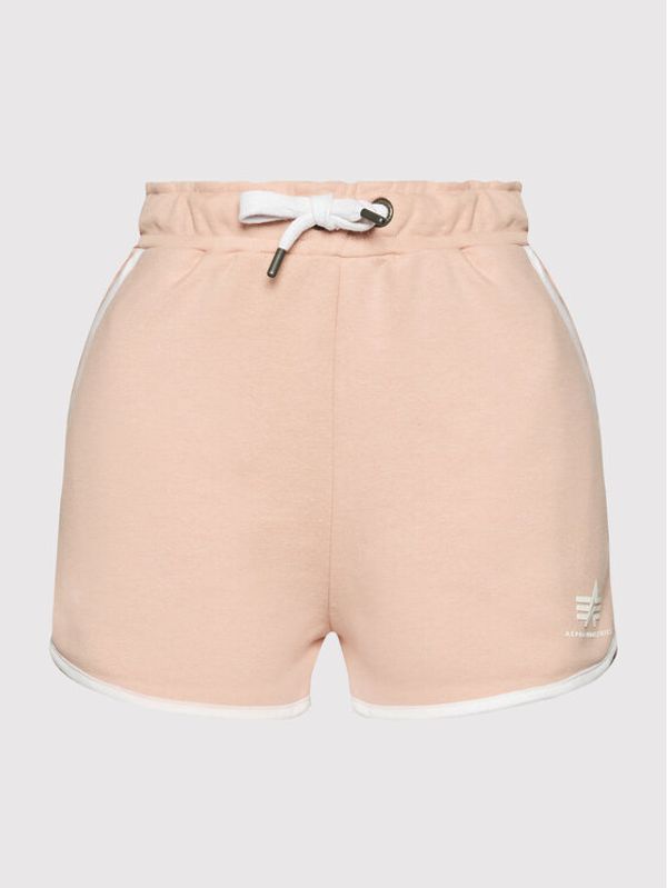 Alpha Industries Alpha Industries Спортни шорти Contrast 106056 Розов Regular Fit