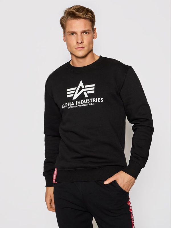 Alpha Industries Alpha Industries Суитшърт Basic 178302 Черен Regular Fit