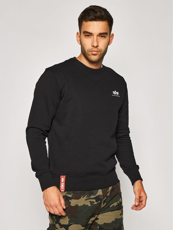 Alpha Industries Alpha Industries Суитшърт Basic 188307 Черен Regular Fit