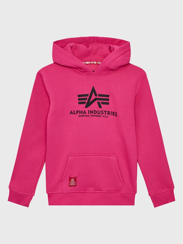 Alpha Industries Alpha Industries Суитшърт Basic 196701 Розов Regular Fit