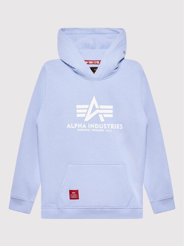 Alpha Industries Alpha Industries Суитшърт Basic 196701 Син Regular Fit