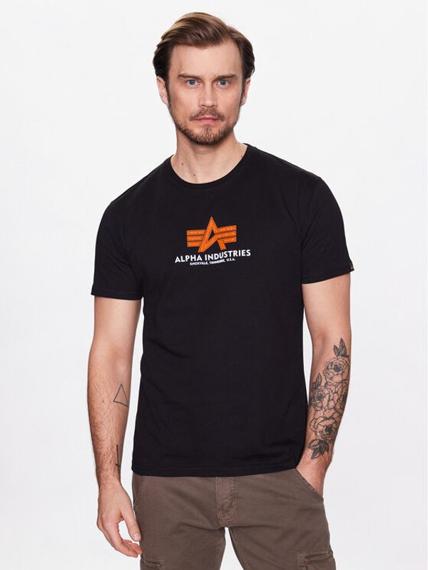 Alpha Industries Alpha Industries Суитшърт Basic Hoody Черен Reglan Fit