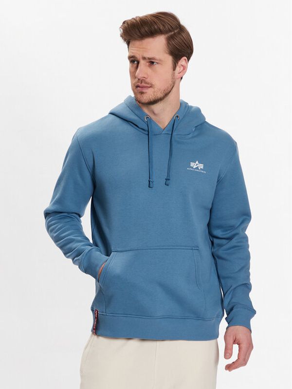 Alpha Industries Alpha Industries Суитшърт Basic Hoody Сив Regular Fit