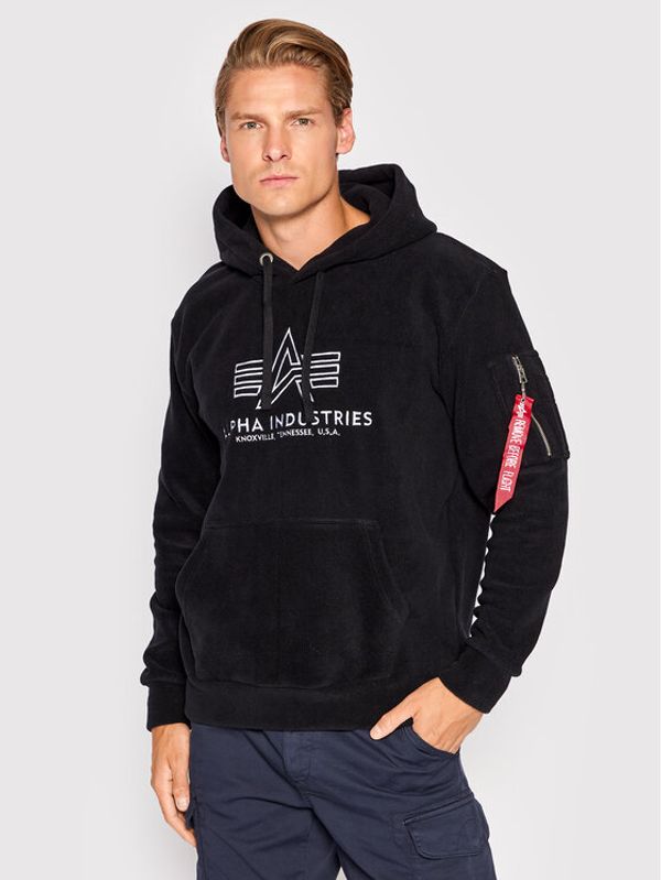 Alpha Industries Alpha Industries Суитшърт Basic Polar 118341 Черен Regular Fit
