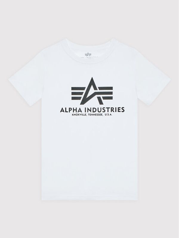 Alpha Industries Alpha Industries Тишърт Basic 196703 Бял Regular Fit