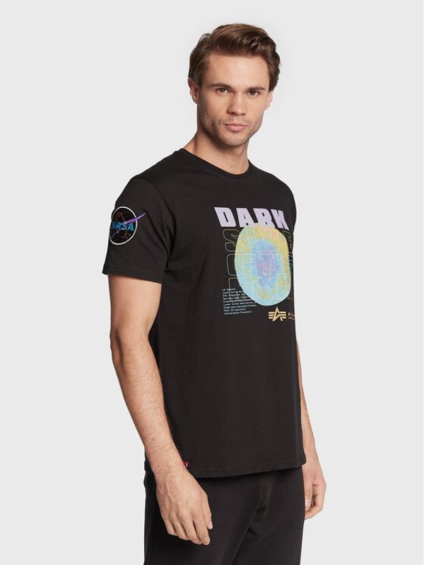 Alpha Industries Alpha Industries Тишърт Dark Side 108510 Черен Regular Fit