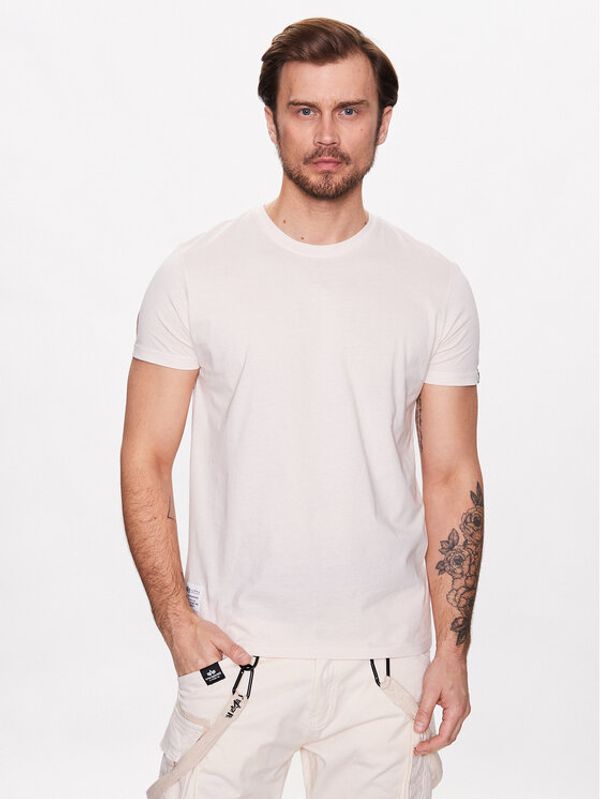 Alpha Industries Alpha Industries Тишърт Dragon EMB T Екрю Regular Fit