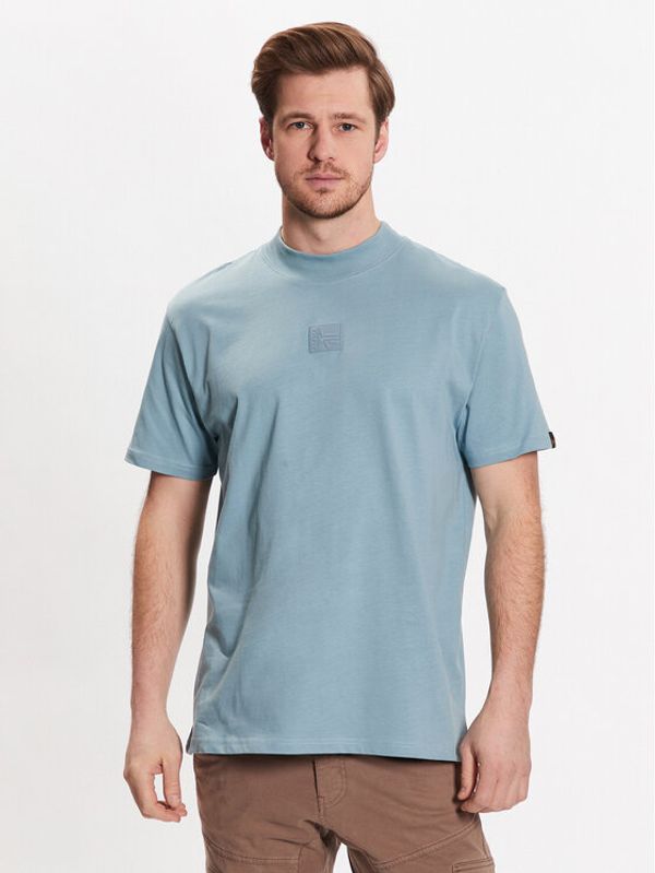 Alpha Industries Alpha Industries Тишърт Label T HC Сив Overshirt Fit