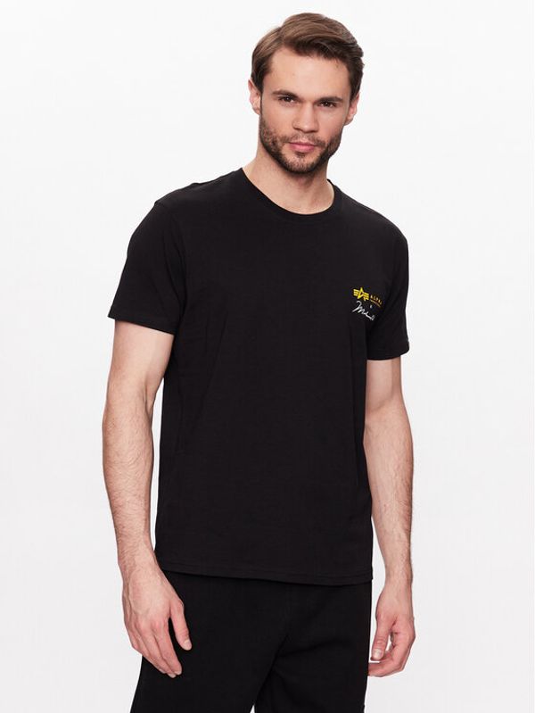 Alpha Industries Alpha Industries Тишърт Muhammad Ali 136517 Черен Regular Fit