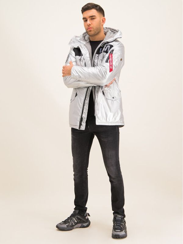 Alpha Industries Alpha Industries Тишърт Nasa 176506 Черен Regular Fit