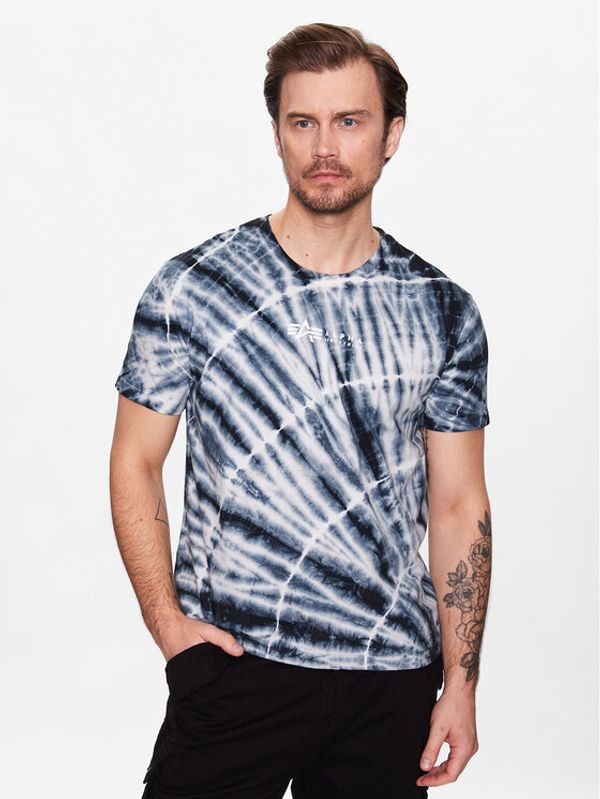 Alpha Industries Alpha Industries Тишърт Tie Dye T Черен Regular Fit