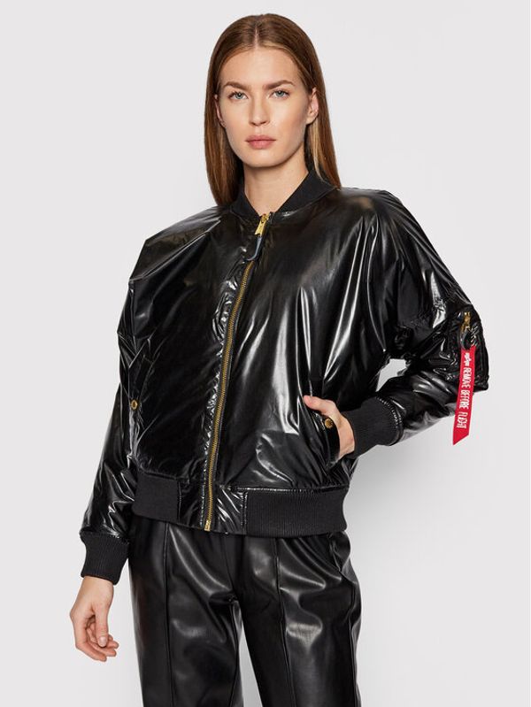 Alpha Industries Alpha Industries Яке бомбър Ma-1 128001MF Черен Oversize