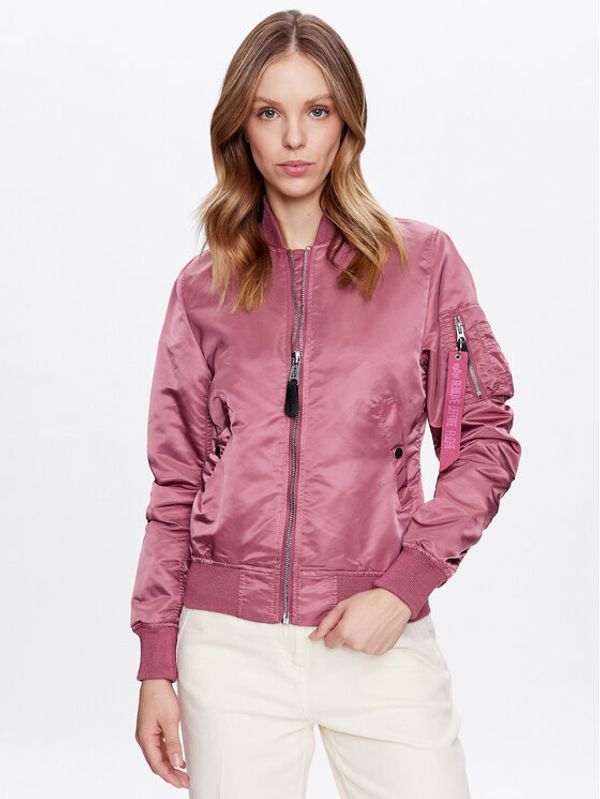 Alpha Industries Alpha Industries Яке бомбър MA-1 FW LW Wmn Розов Slim Fit
