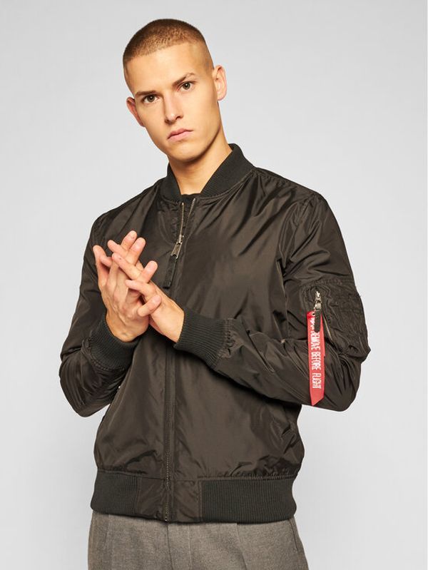 Alpha Industries Alpha Industries Яке бомбър Ma-1 Tt 191103 Черен Regular Fit