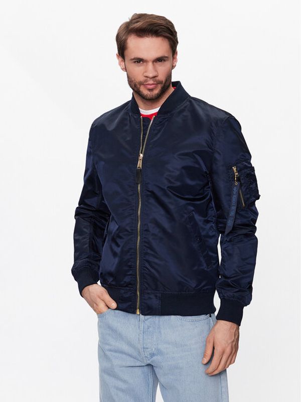 Alpha Industries Alpha Industries Яке бомбър MA-1 VF LW Син Slim Fit