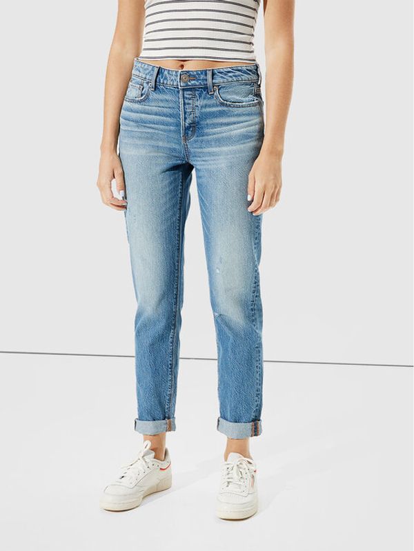 American Eagle American Eagle Дънки 043-3437-2759 Син Relaxed Fit