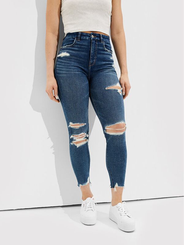 American Eagle American Eagle Дънки 043-4432-3142 Тъмносин Slim Fit