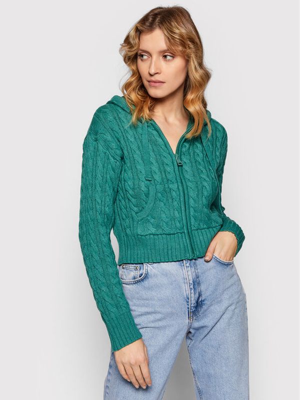 American Eagle American Eagle Кардиган 034-0341-9577 Зелен Slim Fit