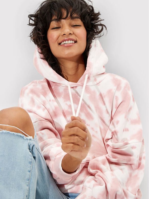 American Eagle American Eagle Суитшърт 045-1453-1566 Розов Relaxed Fit