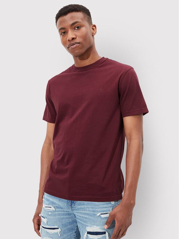 American Eagle American Eagle Тишърт 017-1164-1542 Бордо Standard Fit