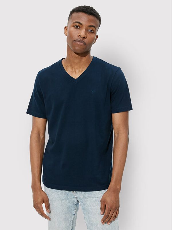 American Eagle American Eagle Тишърт 017-1177-1541 Тъмносин Standard Fit