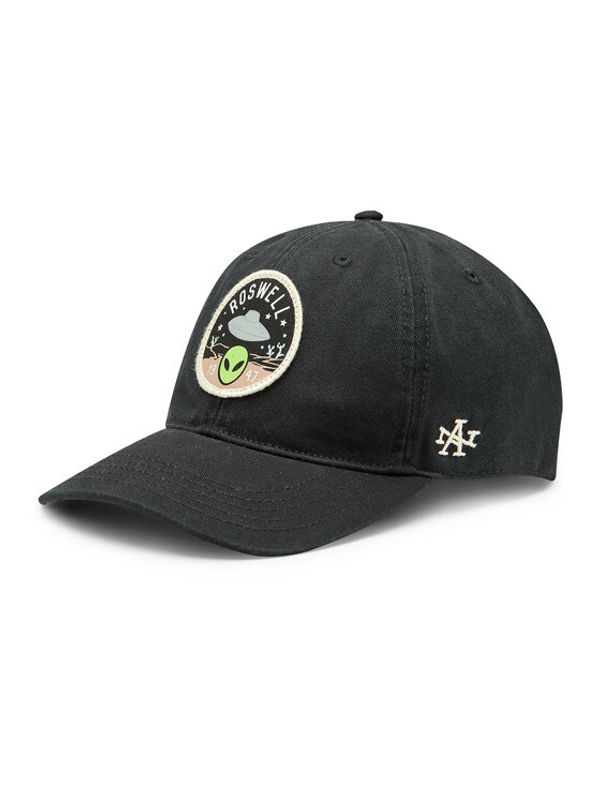 American Needle American Needle Шапка с козирка Hepcat - Roswell New Mexico SMU702A-ROSW Черен