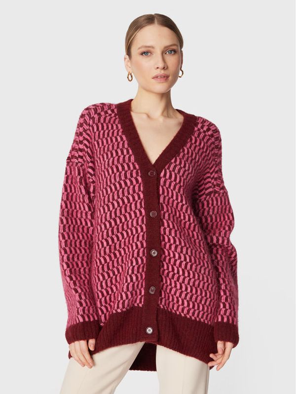 American Vintage American Vintage Кардиган East EAST19IH22 Бордо Relaxed Fit