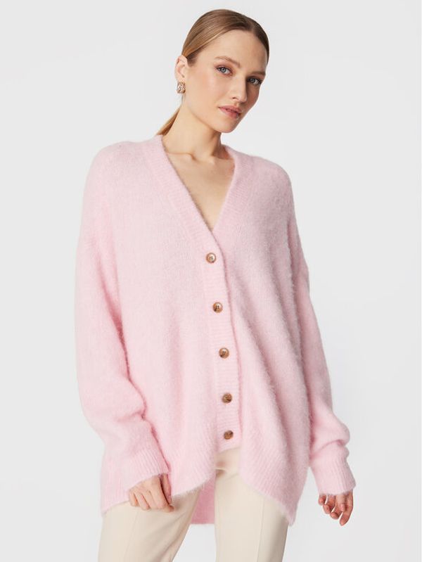 American Vintage American Vintage Кардиган Foubay FOU19AH22 Розов Relaxed Fit