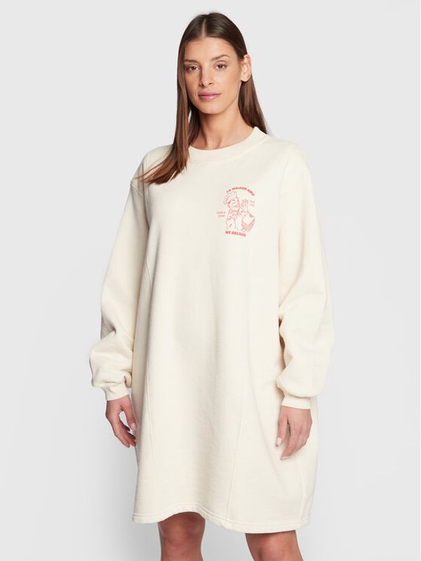 American Vintage American Vintage Плетена рокля Zutabay ZUT14AH22 Екрю Regular Fit