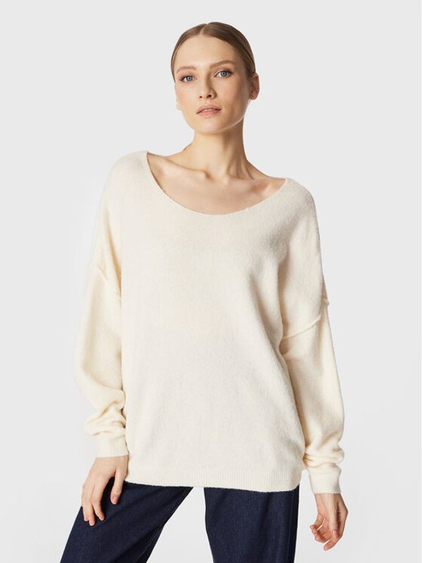 American Vintage American Vintage Пуловер Damsville DAM225H22 Екрю Relaxed Fit