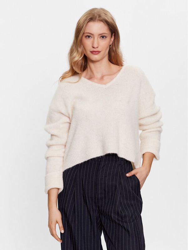 American Vintage American Vintage Пуловер East EAST18HH23 Екрю Relaxed Fit