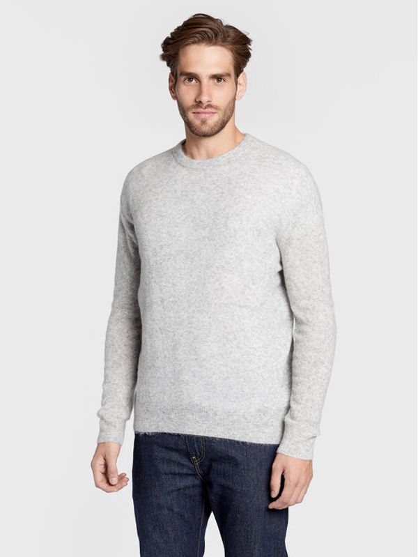 American Vintage American Vintage Пуловер MRAZ18AH22 Сив Regular Fit