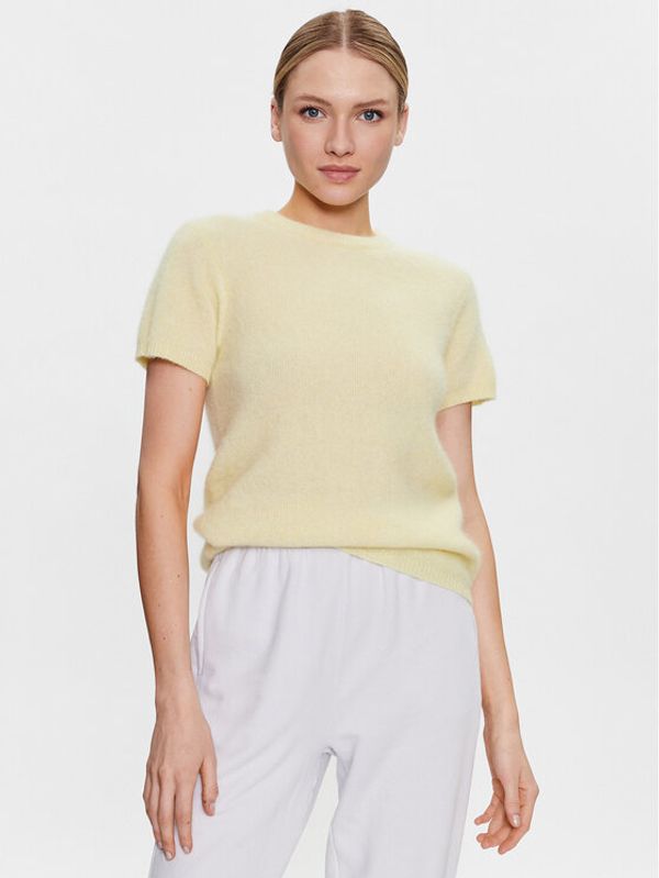 American Vintage American Vintage Пуловер Vito VITO18BE23 Жълт Regular Fit