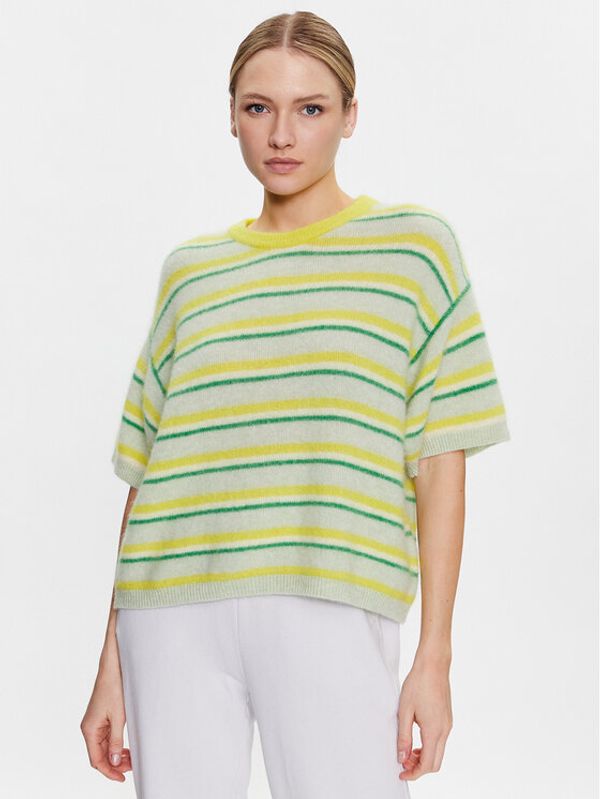 American Vintage American Vintage Пуловер Vito VITO18DIE23 Зелен Relaxed Fit