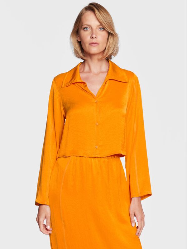 American Vintage American Vintage Риза Widland WID06FE23 Оранжев Regular Fit