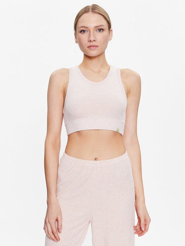 American Vintage American Vintage топ Ukoz UKO00AE23 Розов Slim Fit