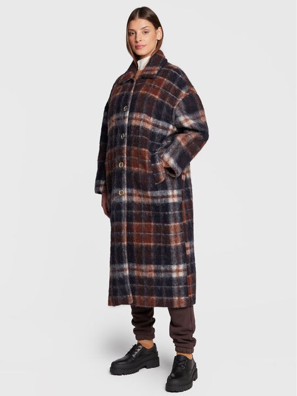 American Vintage American Vintage Вълнено палто Geomark GEO17CH22 Тъмносин Regular Fit