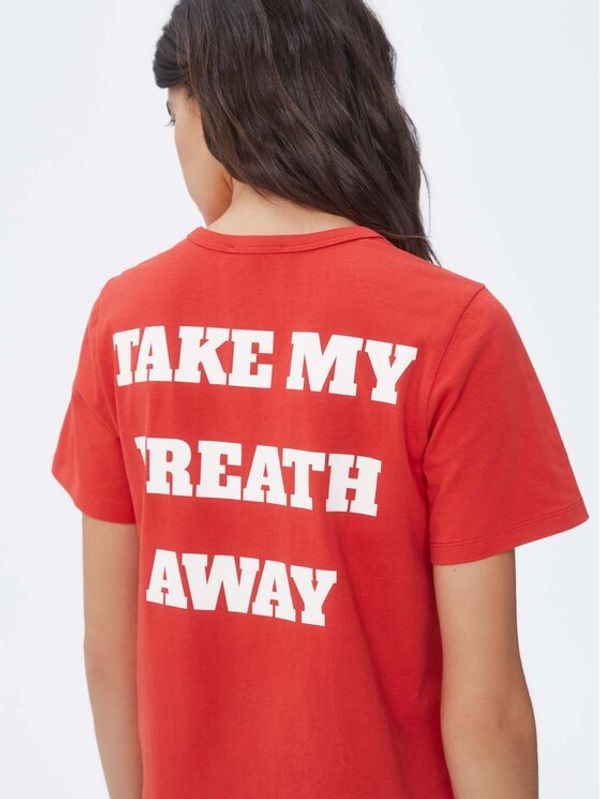 Americanos Americanos Тишърт Reno Червен Regular Fit