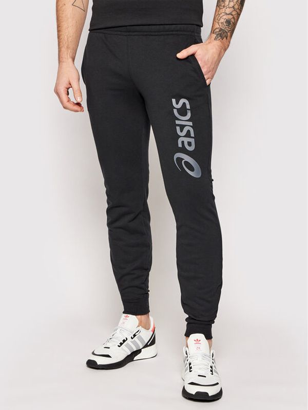 Asics Asics Долнище анцуг Big Logo 2031A977 Черен Slim Fit