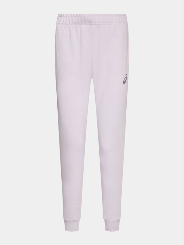 Asics Asics Долнище анцуг Big Logo 2032A982 Виолетов Regular Fit