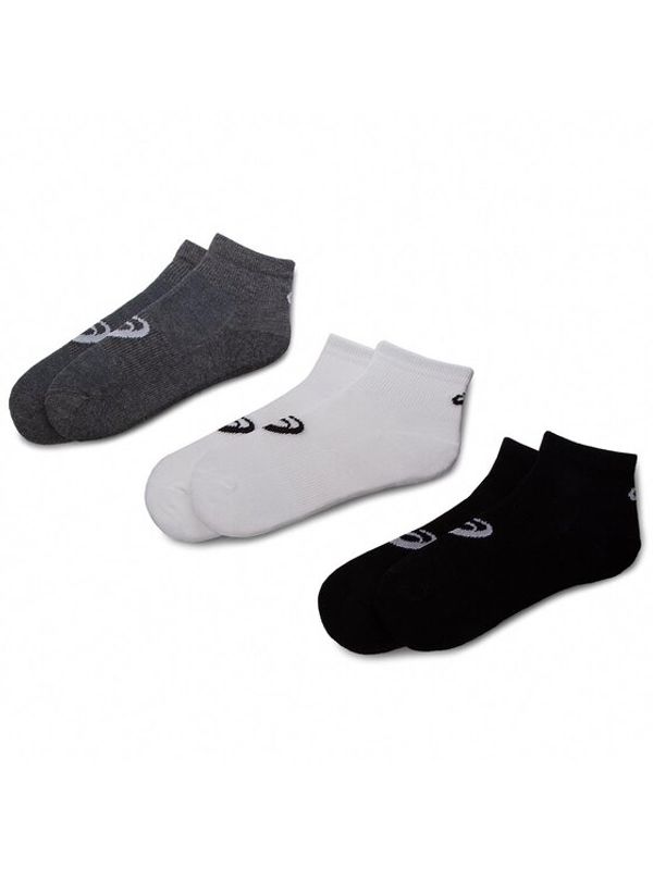 Asics Asics Комплект 3 чифта къси чорапи унисекс 3PPK Quarter Sock 155205 Сив
