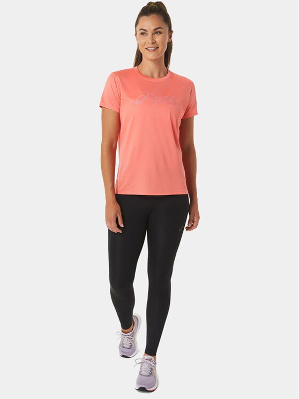 Asics Asics Тениска от техническо трико Core 2012C330 Оранжев Regular Fit