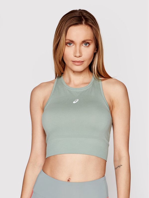 Asics Asics топ Seamless 2012B915 Зелен Slim Fit
