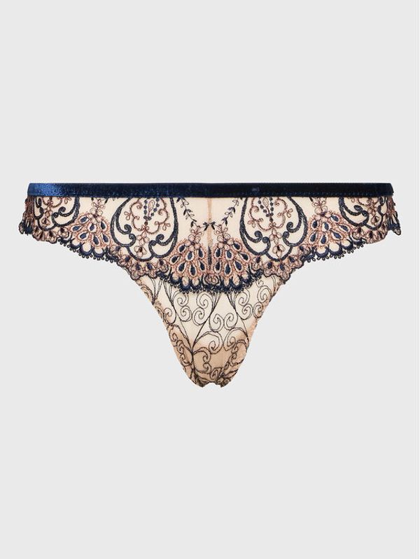 Aubade Aubade Класически дамски бикини Coeurs Enlaces QD20 Бежов