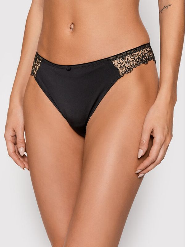 Aubade Aubade Класически дамски бикини KARL LAGERFELD Italian UC27 Черен