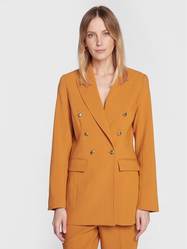 b.young b.young Блейзър Velva 20812135 Оранжев Regular Fit
