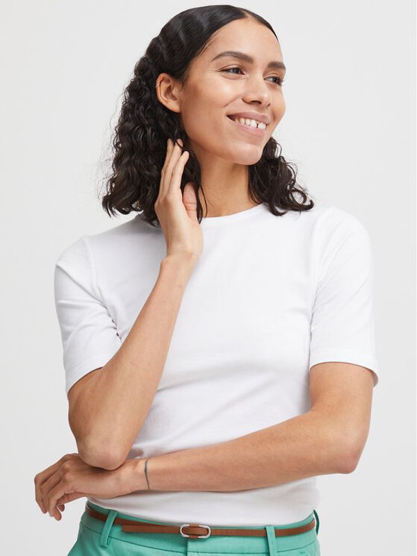 b.young b.young Блуза 20806528 Бял Regular Fit